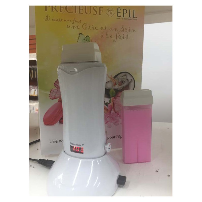 Chauffe cartouche LCD + 1 CARTOUCHE PRECIEUSE EPIL OFFERTE | Esthétique Market