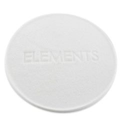EPONGE à Démaquiller  PVA BLANCHE 11,5cm  X 8mm Epaisseur