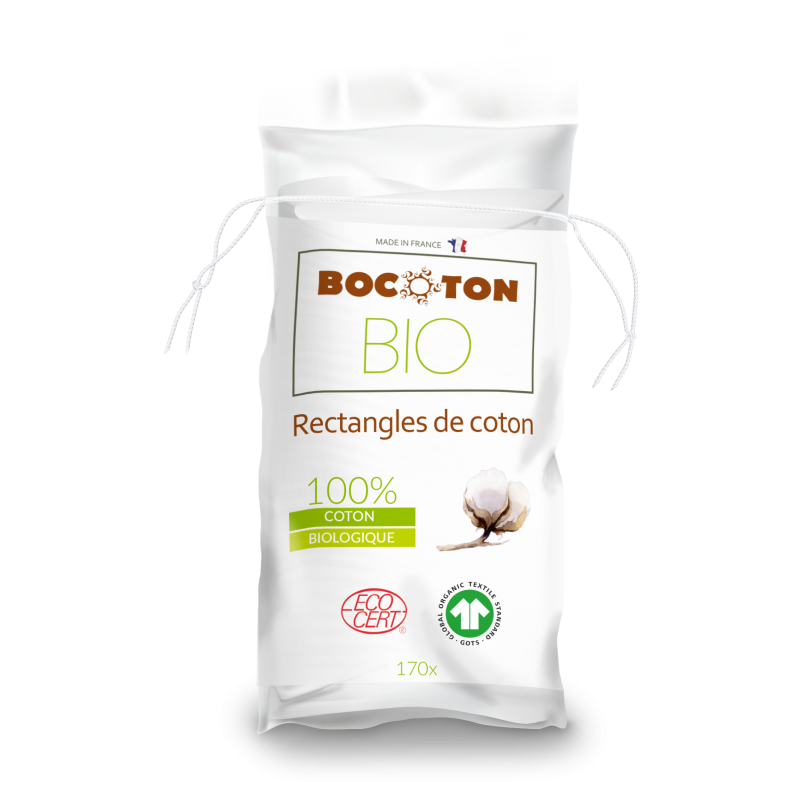 Coton BIO rectangle x170