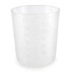 Verre doseur plastique gradué 200ml