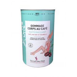Gommage corps au CAFE RAFFERMISSANT BIO