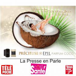 PRECIEUSE EPIL - Cire sans bande, sans Colophane, Coco - 800G 