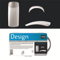 DESIGN SEMI-TRANSPARENTES 100 TIPS BEAUTY NAILS