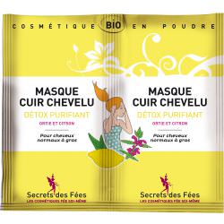 Masque Cuir Chevelu DETOX PURIFIANT 2x8g Bio – LSDF