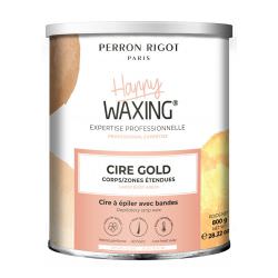 Pot cire avec bandes GOLD 800g- PERRON RIGOT