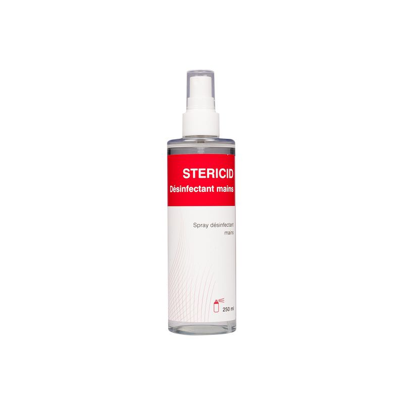 Spray désinfectant pour les mains 250 ml