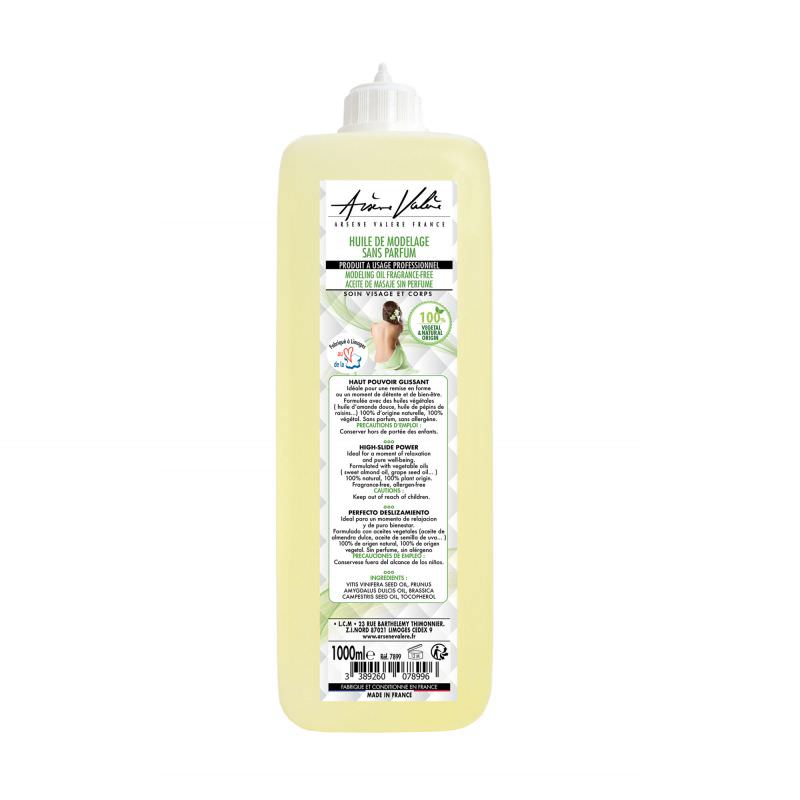 Huile de massage SANS PARFUM 1L