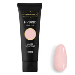 Hybrid GLAM PINK GLITTERS 60g – Luxury Nails
