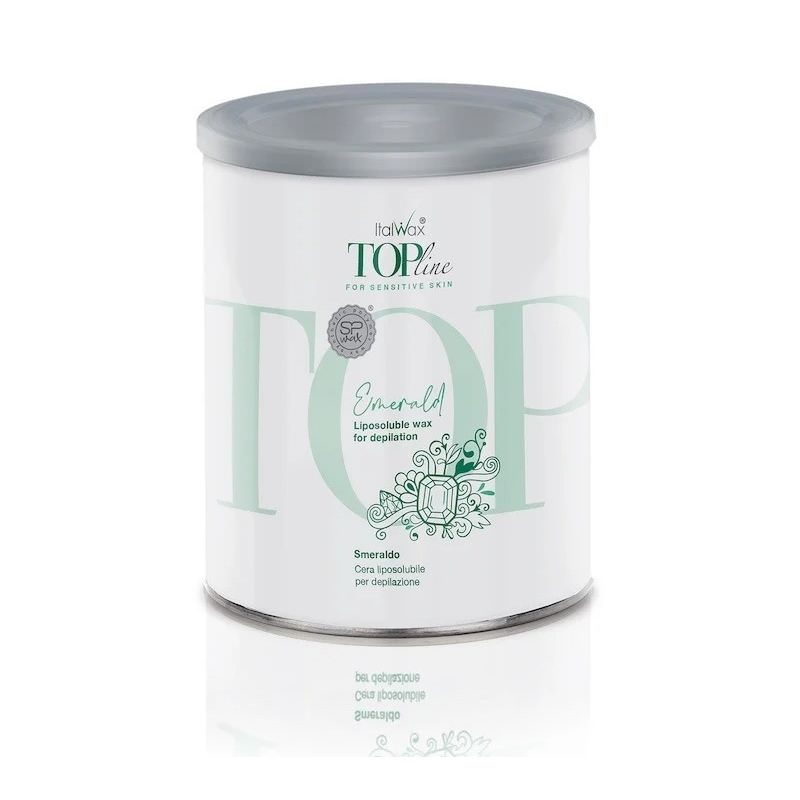 Pot Cire avec Bandes Emerald Italwax Top Line