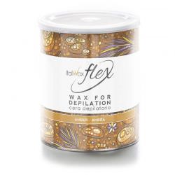 Pot de Cire avec Bandes Amber Italwax Flex