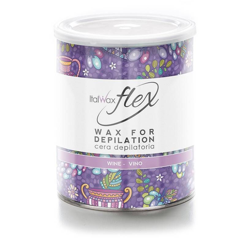 Pot de Cire avec Bandes Wine Italwax Flex