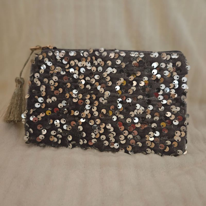 Petite Pochette Pailletée (Coloris Au Choix) Petite Pochette Pailletée (Coloris Au Choix)