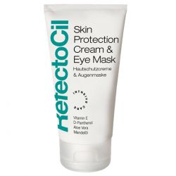 Crème protectrice pour protéger la peau pendant teinture des cils