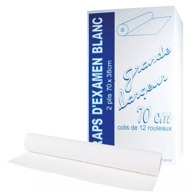 Drap d'examen en pure ouate de cellulose pour Institut de beauté