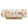 Présentoir en Bois +12 Bracelets - Coloris Rouge