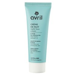 Crème de nuit peaux séches et sensibles - Avril