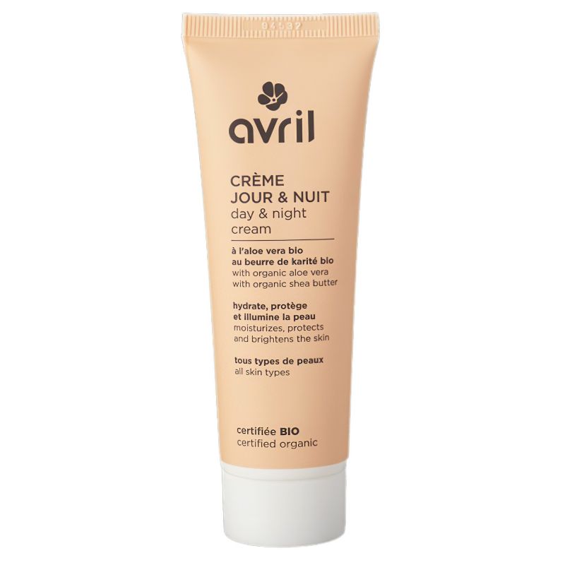 Crème Jour & Nuit Bio Avril – Hydratation & Protection Visage