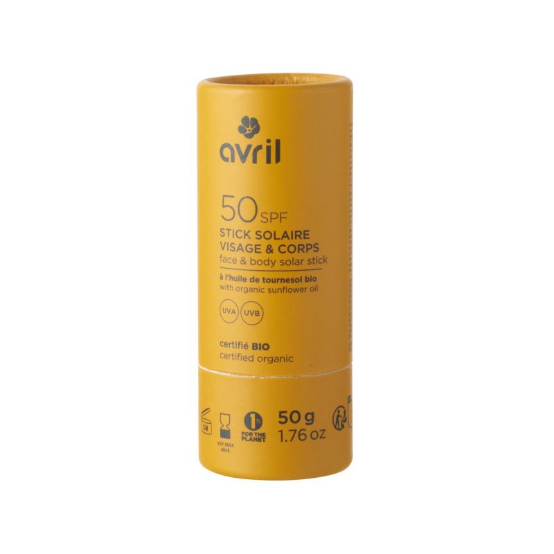 Stick solaire SPF50 - Avril Stick solaire SPF50 - Avril