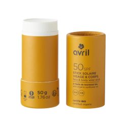 Stick solaire SPF50 - Avril