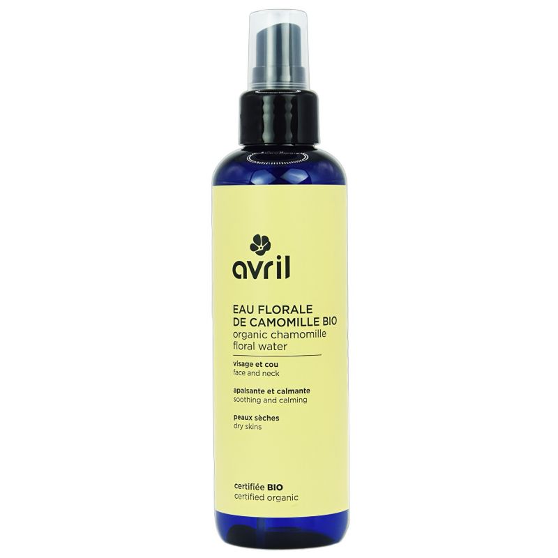 Eau Florale de Camomille Certifiée Bio Avril – Apaisante pour Peaux Normales à Sèches Eau Florale de Camomille Certifiée Bio Avril – Apaisante pour Peaux Normales à Sèches