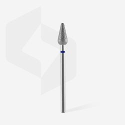 Embout ponçeuse diamant POIRE ARRONDIE BLEU diam 5mm | 12 mm - STALEKS