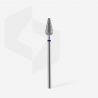 Embout ponçeuse diamant POIRE ARRONDIE BLEU diam 5mm | 12 mm - STALEKS