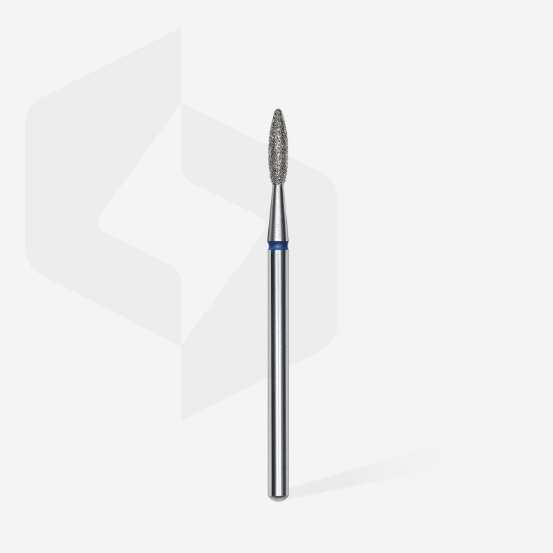 Embout ponçeuse diamant  FLAMME BLEU taille S diam. 2,1 mm | 8 mm - STALEKS