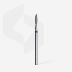 Embout ponçeuse diamant  FLAMME BLEU taille M diam. 2,3 mm | 10 mm - STALEKS