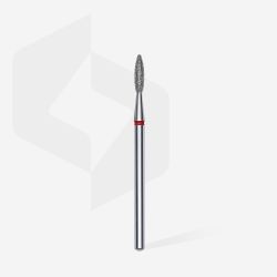 Embout ponçeuse diamant  FLAMME ROUGE taille S diam. 2,1 mm | 8 mm - STALEKS