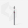 Embout ponçeuse diamant  FLAMME ROUGE taille S diam. 2,1 mm | 8 mm - STALEKS