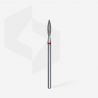 Embout ponçeuse diamant  FLAMME ROUGE taille M diam. 2,3 mm | 10 mm - STALEKS