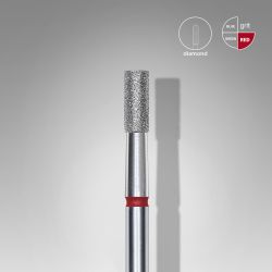Embout ponçeuse diamant CYLINDRE ROUGE diam. 2,5 mm | 6 mm - STALEKS