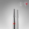 Embout ponçeuse en carbure CONE ROUGE  diam. 2,3 mm | 8 mm - STALEKS