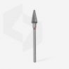Embout ponçeuse en carbure CONE ROUGE  diam. 6 mm | 14 mm - STALEKS
