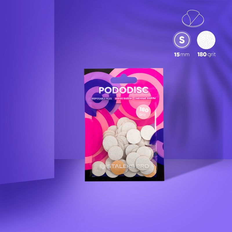 Pack de recharge de limes adhésives pour PODODISC STALEKS PRO S (x50) - STALEKS Pack de recharge de limes adhésives pour PODODISC STALEKS PRO S (x50) - STALEKS