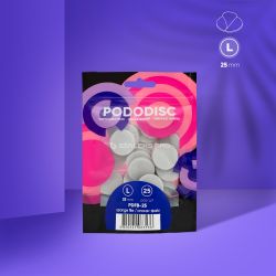 Pack de recharge de polissoirs pour PODODISC  STALEKS PRO L x25 - STALEKS