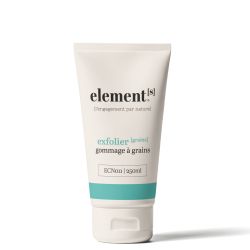 Gommage mécanique avec crème de soins onctueuse au gout fruité