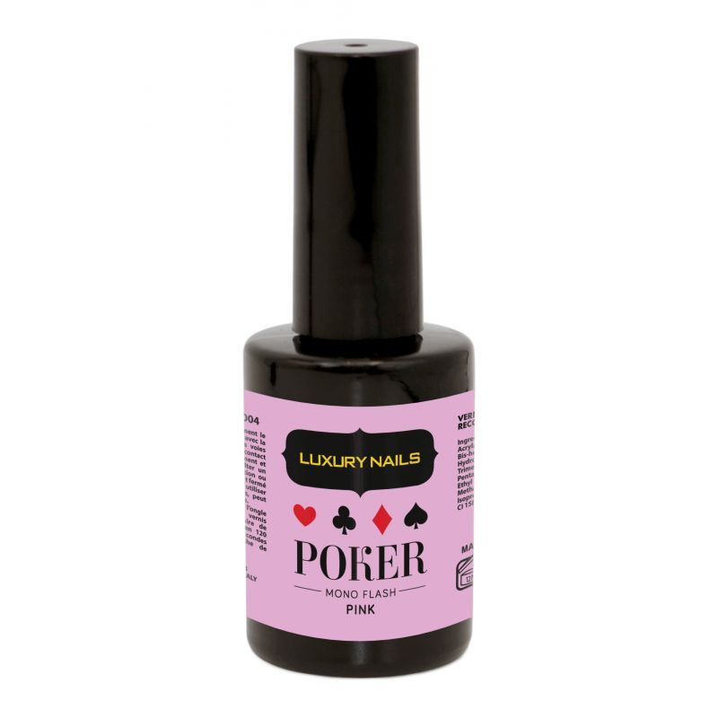 Rubber base Poker Mono Flash PINK 15ml