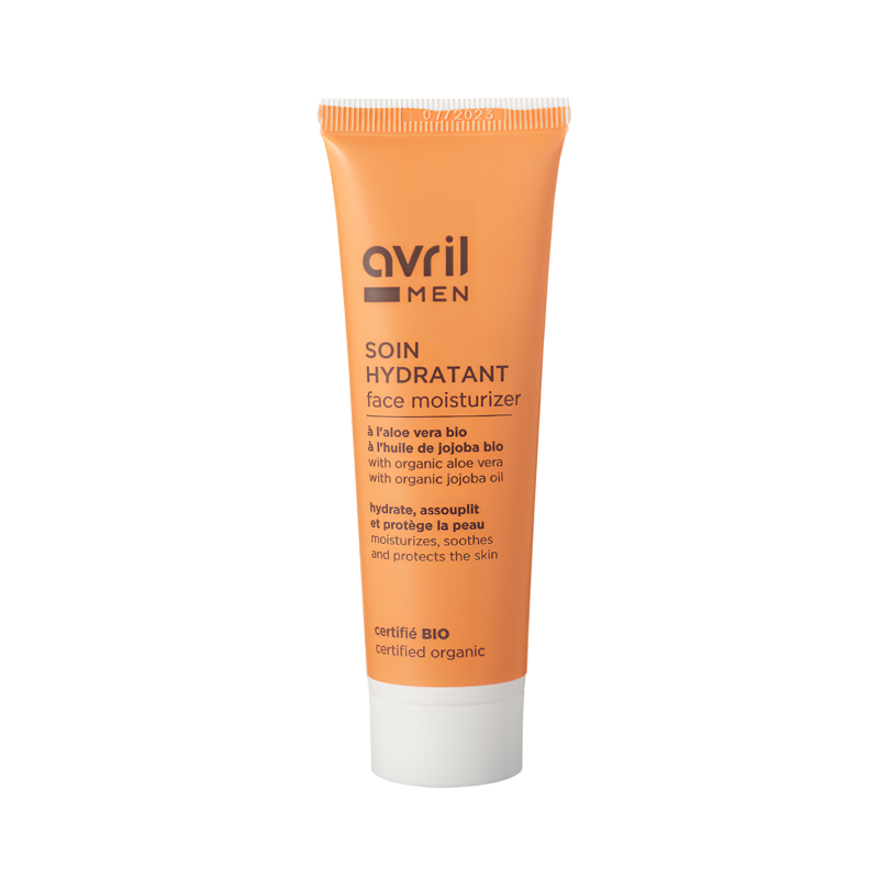 Soin Hydratant Homme Bio – Avril – Aloe Vera & Jojoba
