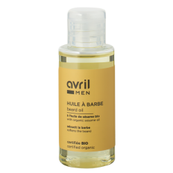 Huile à Barbe Bio Avril - Nourrit et Adoucit Sans Film Gras