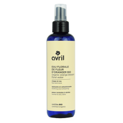 Eau Florale de Fleur d'Oranger Certifiée Bio Avril – Rafraîchissante pour Peaux Normales à Sèches
