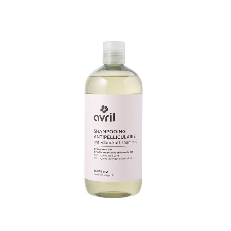 Shampooing Anti-Pelliculaire Bio Avril - Purifiant à la Menthe Poivrée