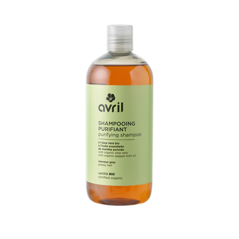 Shampooing Purifiant Bio Avril - Menthe Poivrée, Cheveux Gras