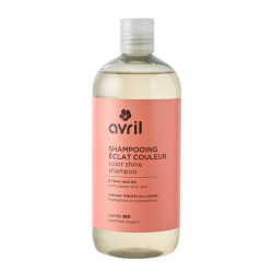 Shampooing Éclat Couleur Bio Avril - À l’Aloe Vera pour Cheveux Colorés