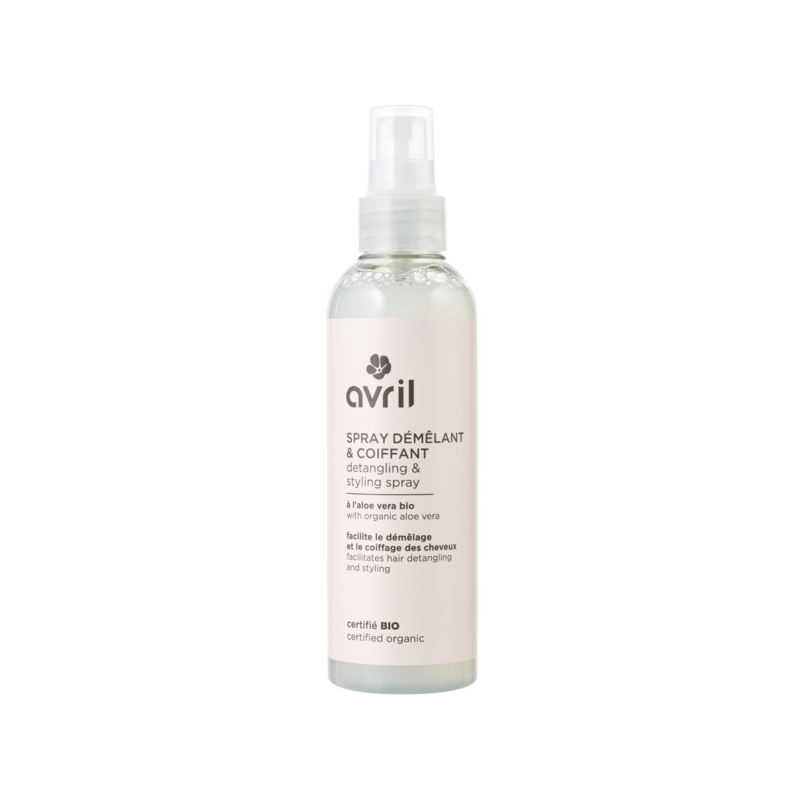 Spray Démêlant Certifié Bio – Avril – Fleur d’Oranger & Sauge