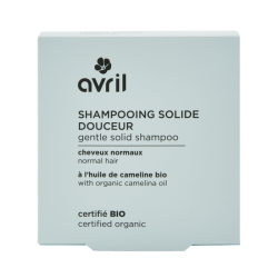 Shampooing solide douceur cheveux normaux - AVRIL