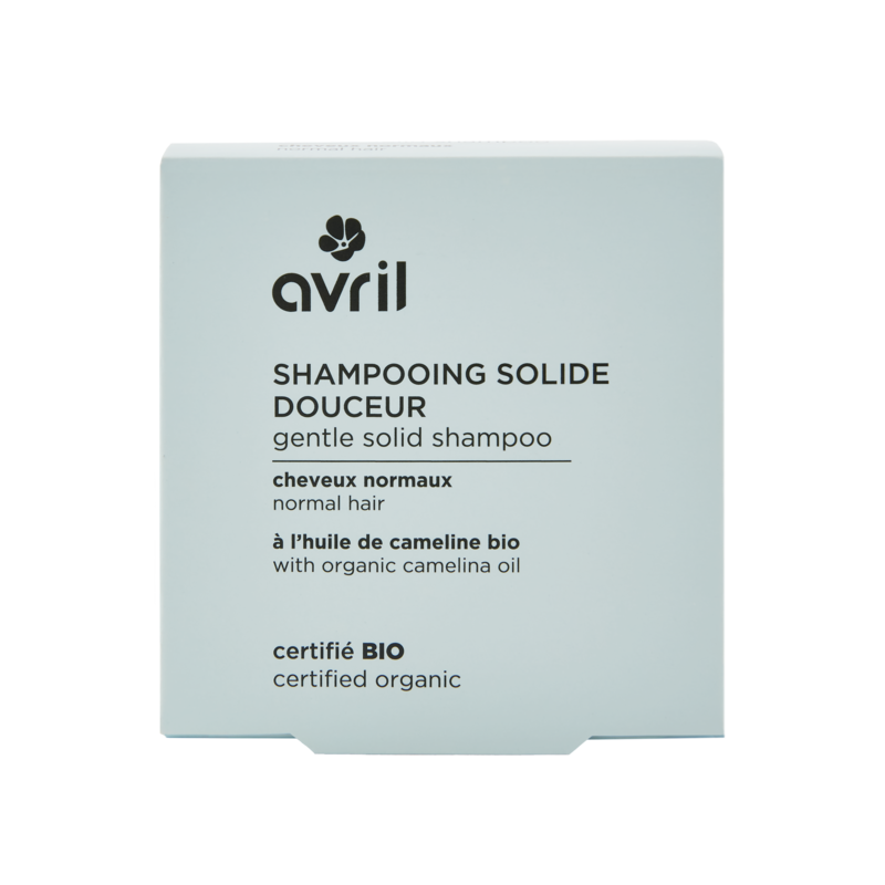 Shampooing solide douceur cheveux normaux - AVRIL