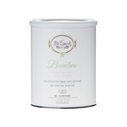 Pot de cire à épiler avec bandes BAMBOO 800g - FILLE AU PLURIEL