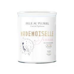 Pot de cire avec bandes MADEMOISELLE JEANNE 800g - FILLE AU PLURIEL