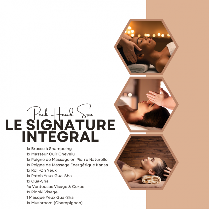 Pack Signature Intégrale Head Spa Expert | Esthétique Market